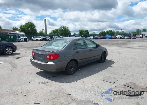 2007 Toyota Corolla Ce из США, поврежденный, VIN 2T1BR32E57C851302